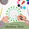 Paint by Numbers Kits for Adults – Mandala Rock Painting Dot Art Kit with Wooden Rocks, Acrylic Paints, Stencils & Dotting Tools, DIY Relaxing Craft Set for Beginners and Hobby Artists